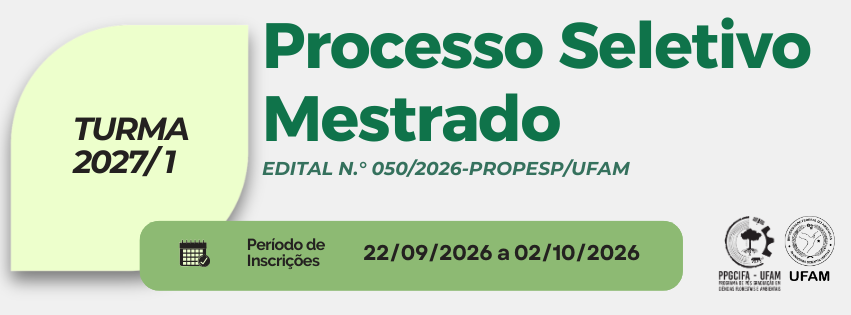 EDITAL N.° 050/2026-PROPESP/UFAM